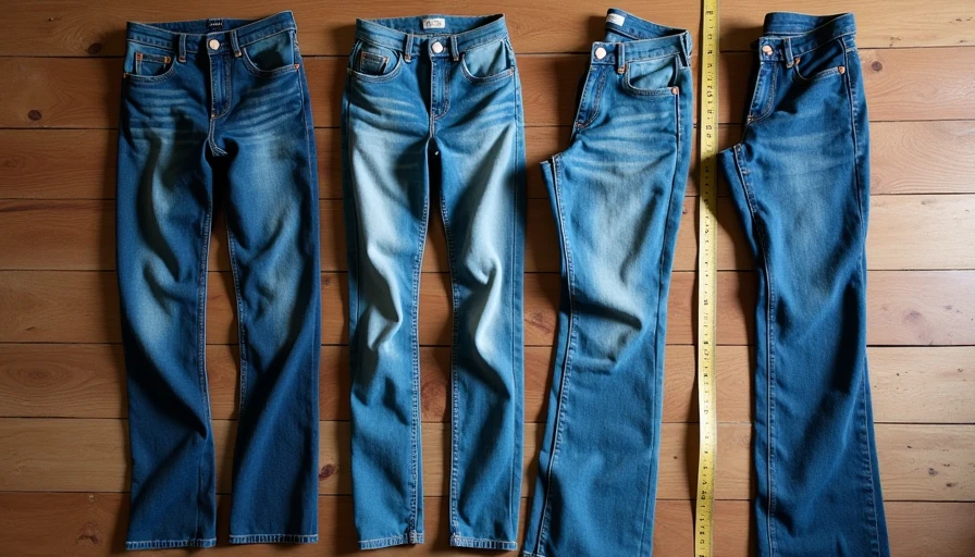 Illustration for what style jeans