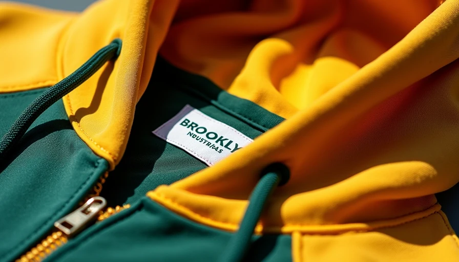 Visual context for brooklyn industries hoodie