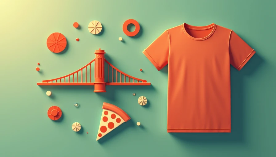 Illustration for brooklyn new york t shirt
