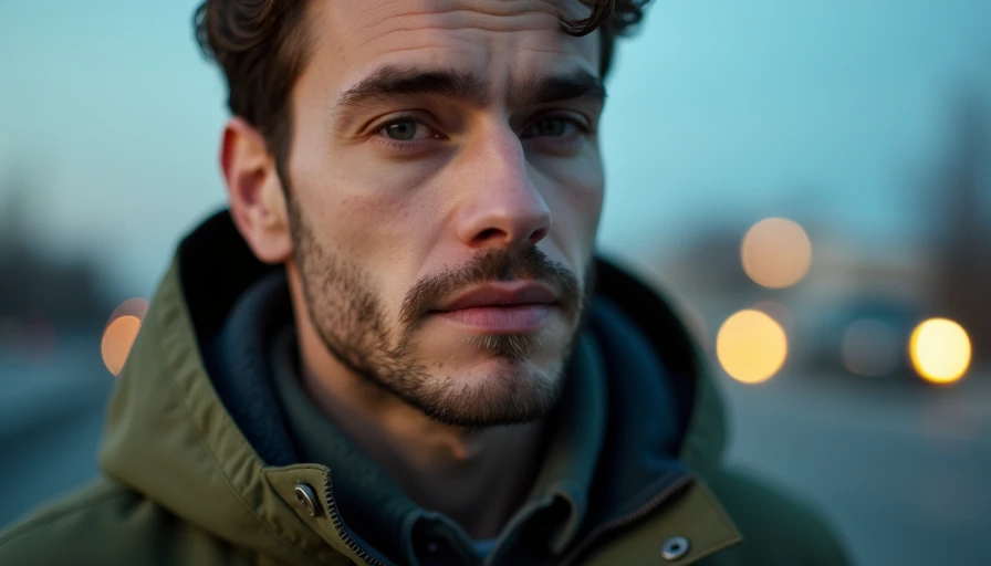Visual context for brooklyn industries jacket