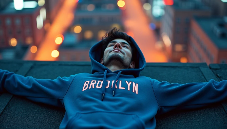 Visual context for brooklyn hoodie sweatshirt