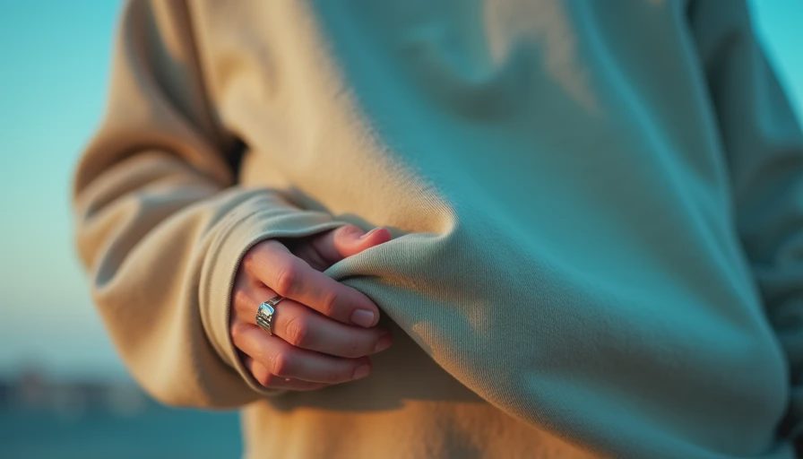 Visual context for original sweatshirt that does not pill after wash